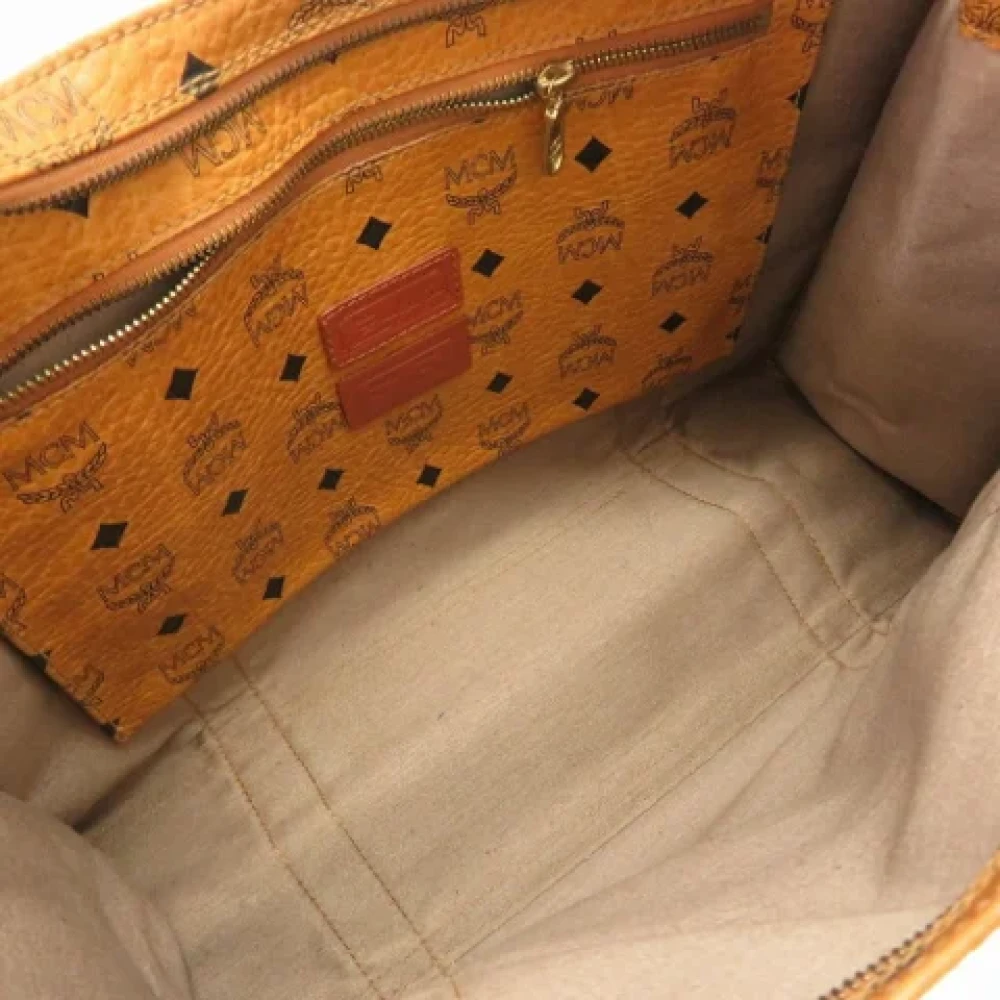 MCM Pre-owned Fabric totes Brown Dames