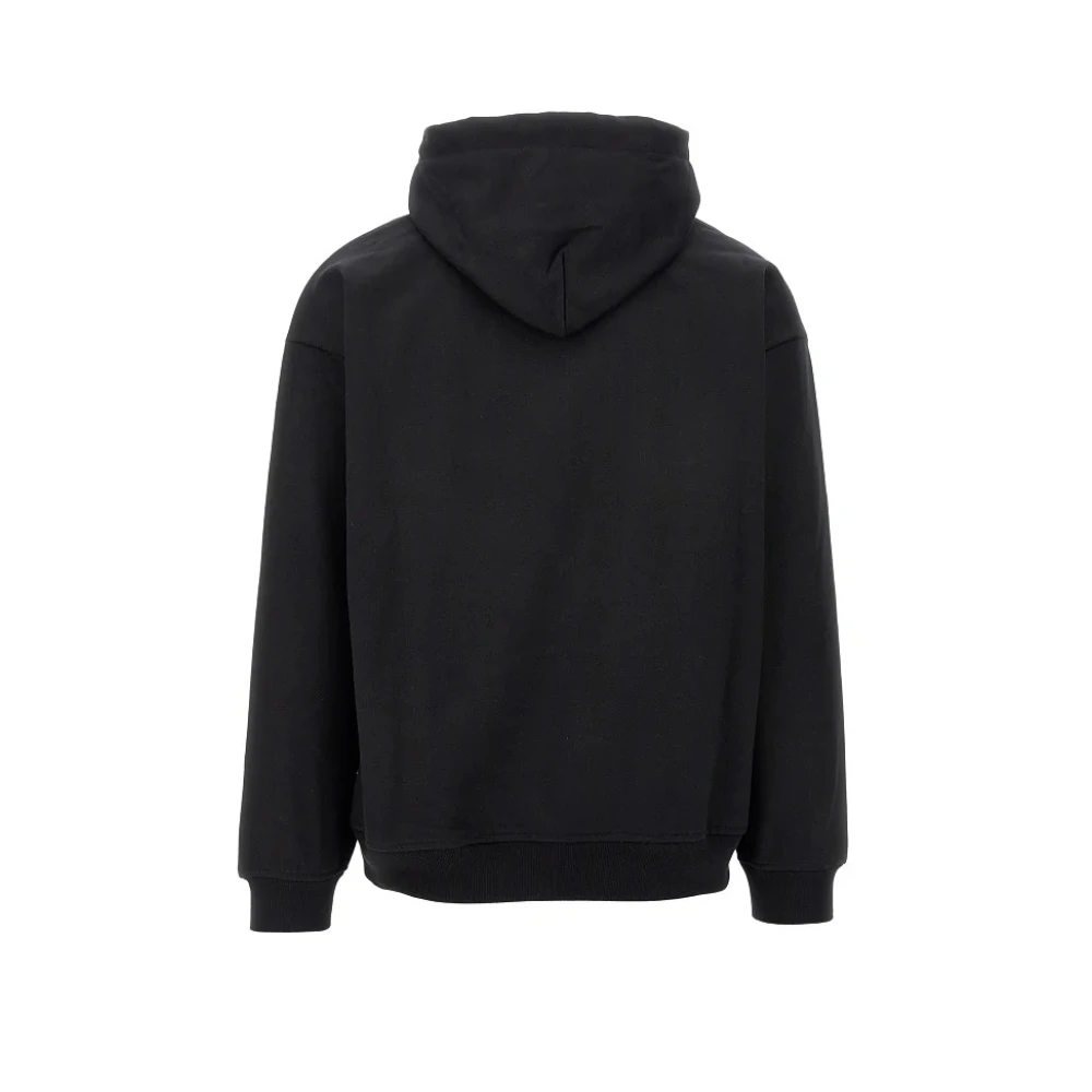 Rassvet Katoenen Hoodie met Voorzak en Logo Black Heren