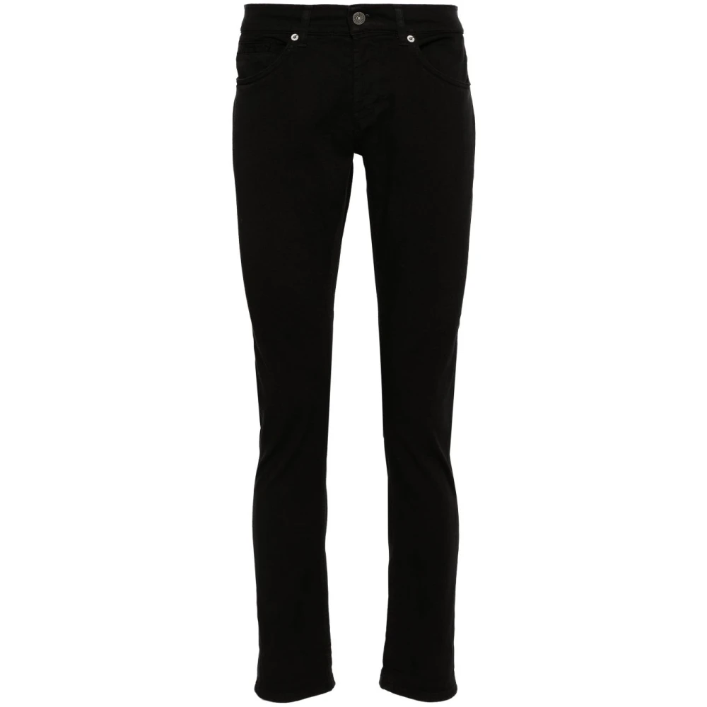 Dondup Zwarte Jeans Black Heren