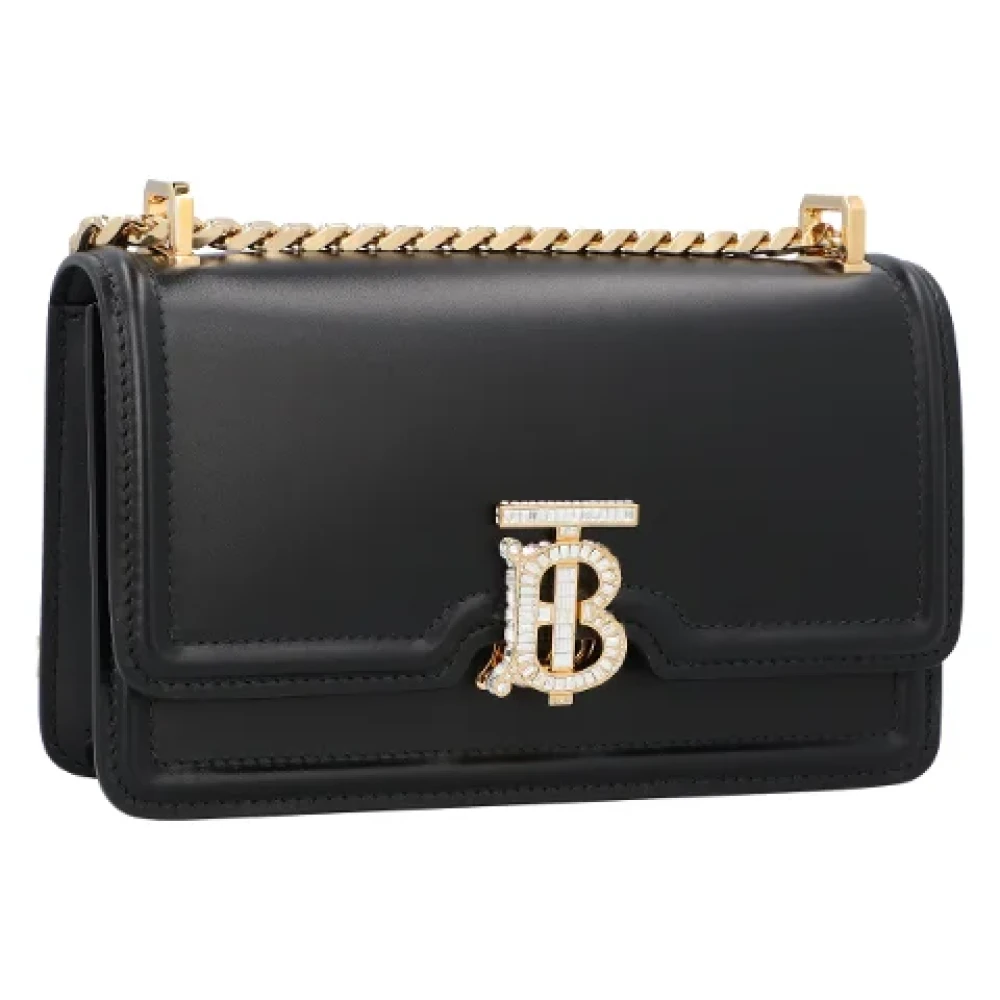 Burberry Leather shoulder-bags Black Dames