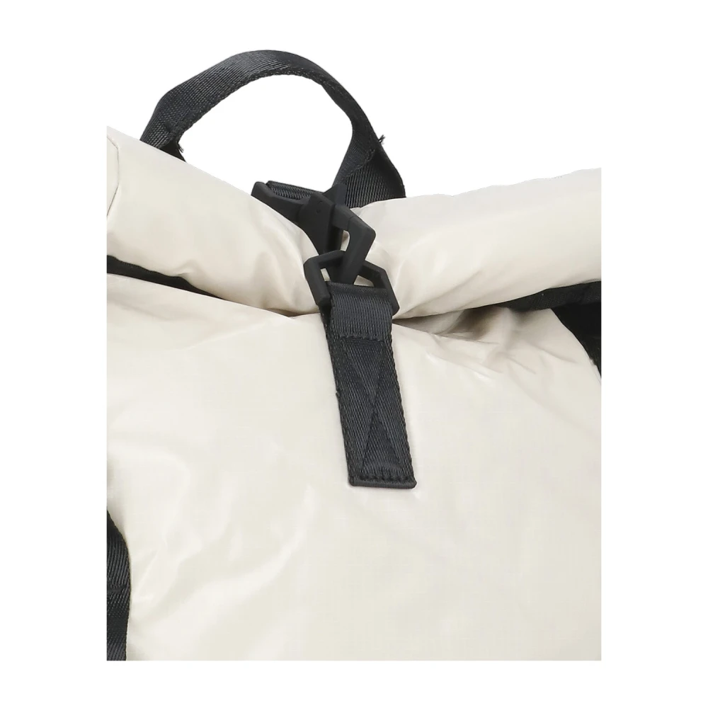 Rains Beige Waterdichte Stoffen Rugzak met Handvat Beige Dames