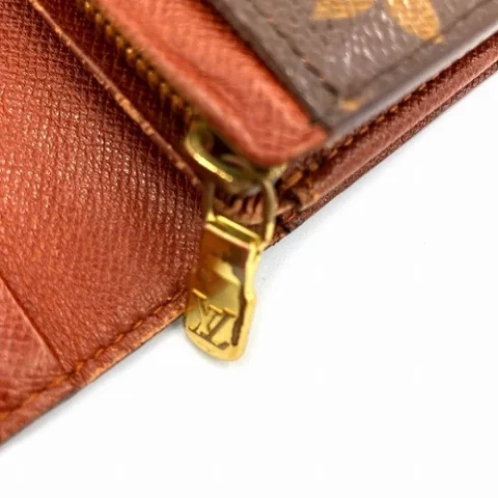 Louis Vuitton Vintage Pre-owned Canvas wallets Brown Dames