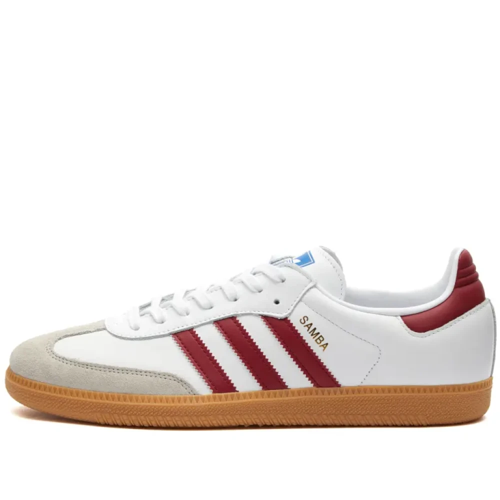 Adidas Originals Samba OG Cloud Burgundy Sneakers Heren Schoenen Wit