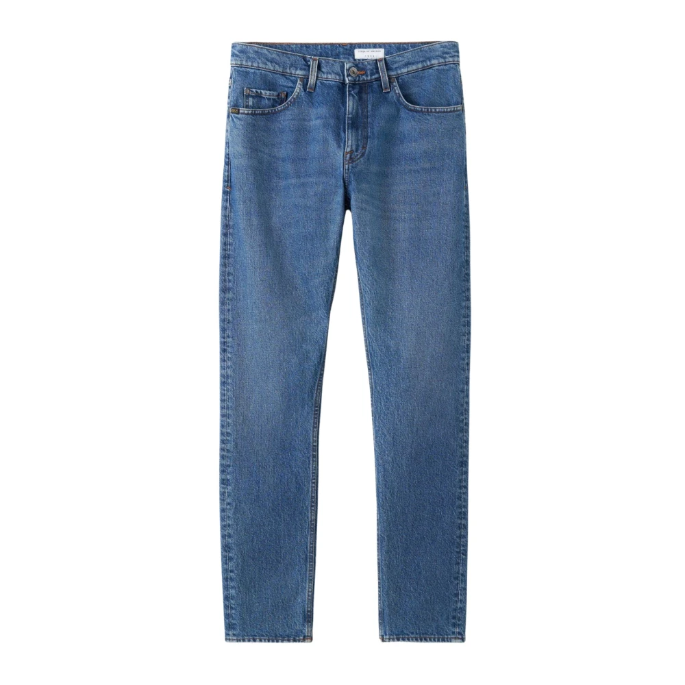 Tiger Of Sweden Rechte Spijkerbroek Heren Denim Biologisch Katoen Blue Heren