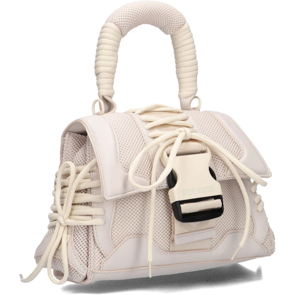 Steve Madden Beige Schoudertas met Unieke Details Beige Dames
