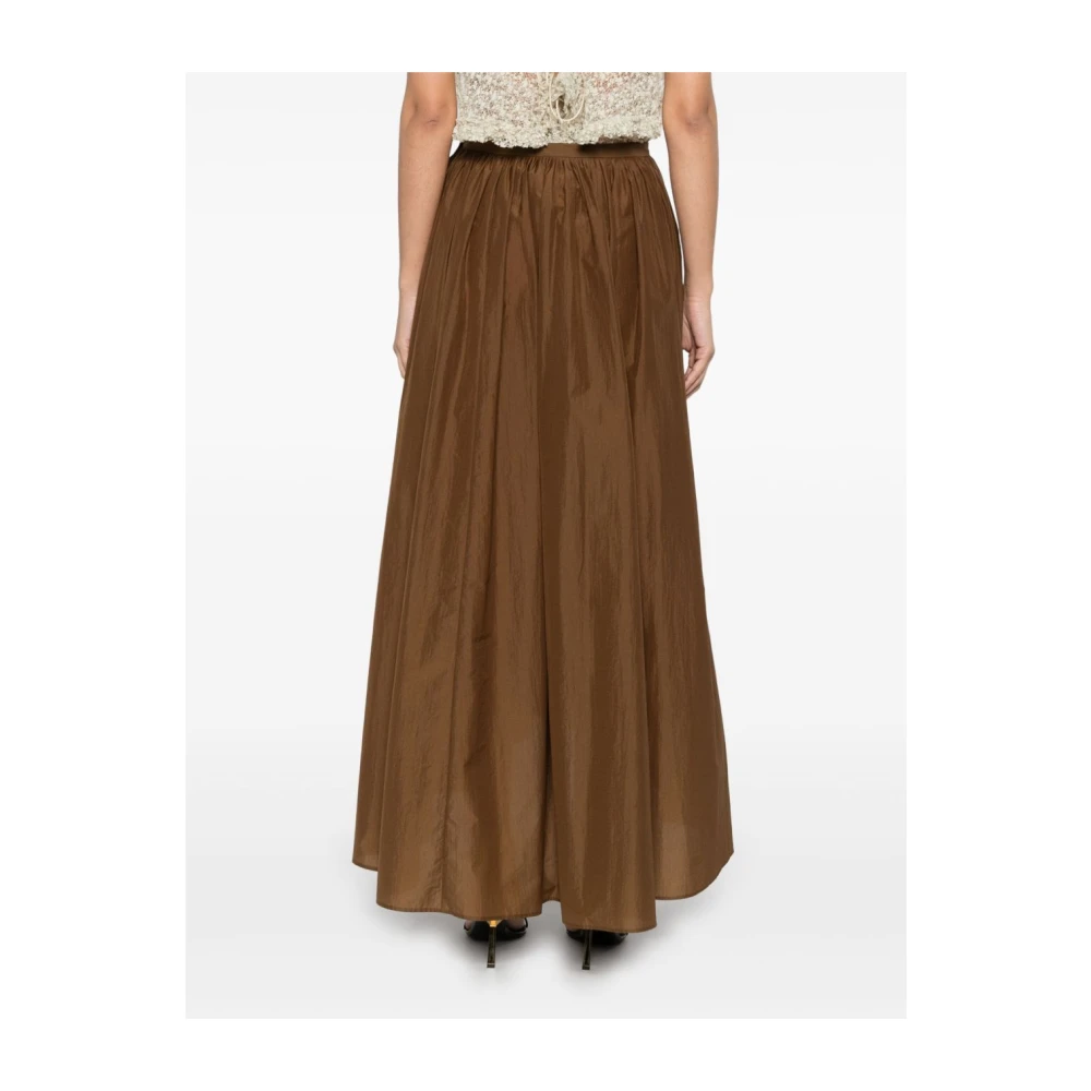 Philosophy di Lorenzo Serafini Bruine Rok Elegante Moderne Vrouwelijke Stijl Brown Dames