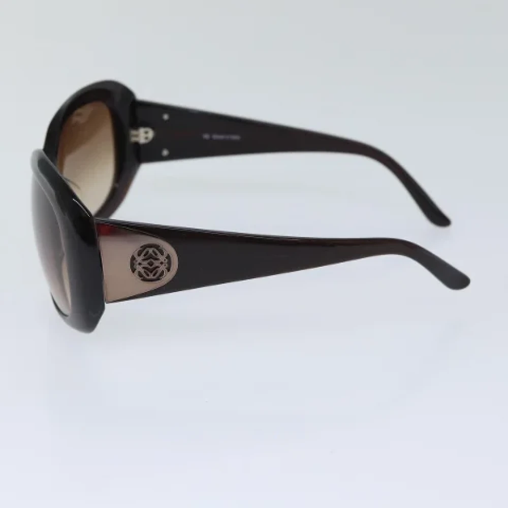 Loewe Pre-owned Plastic sunglasses Brown Dames