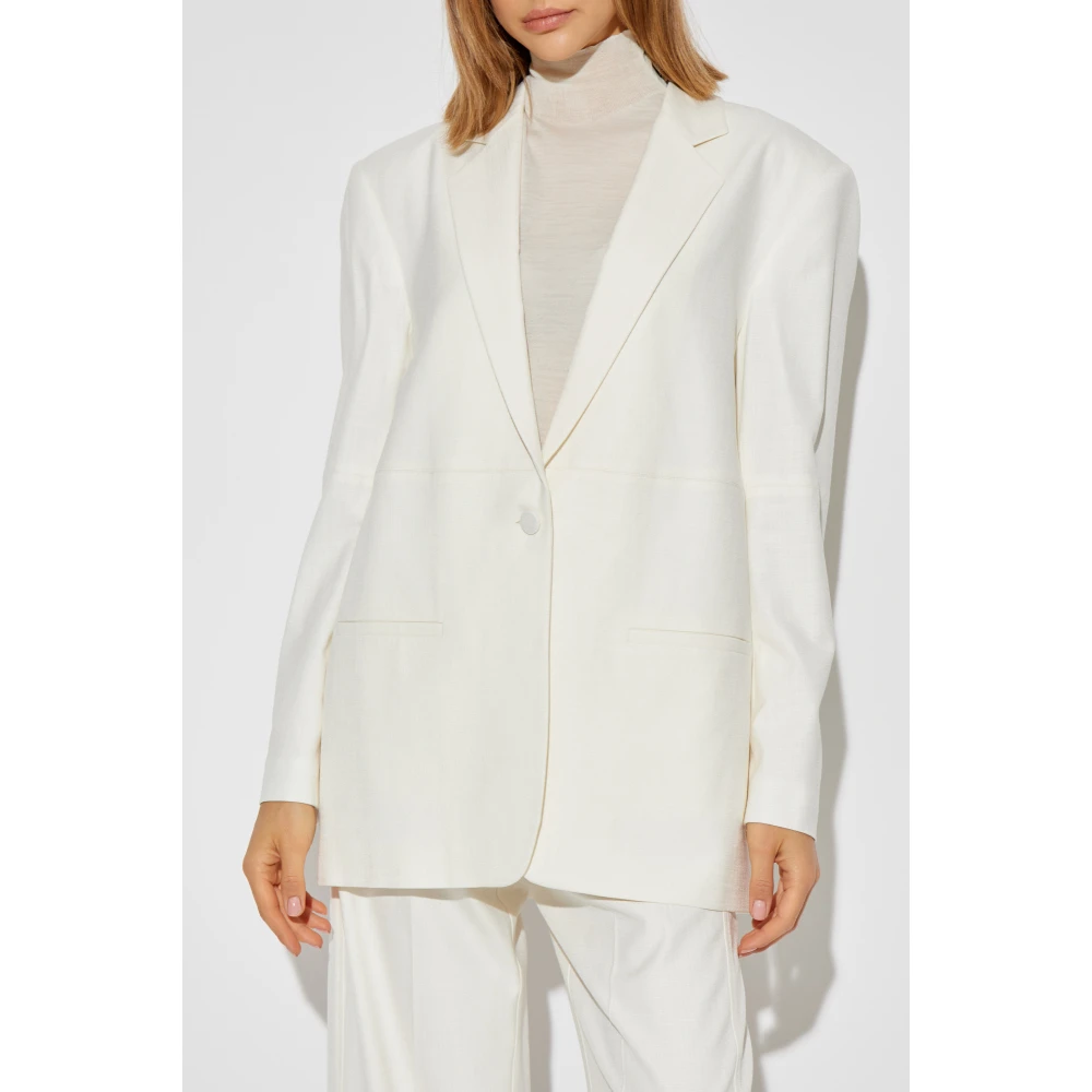 Aeron Blazer Mercedes White Dames