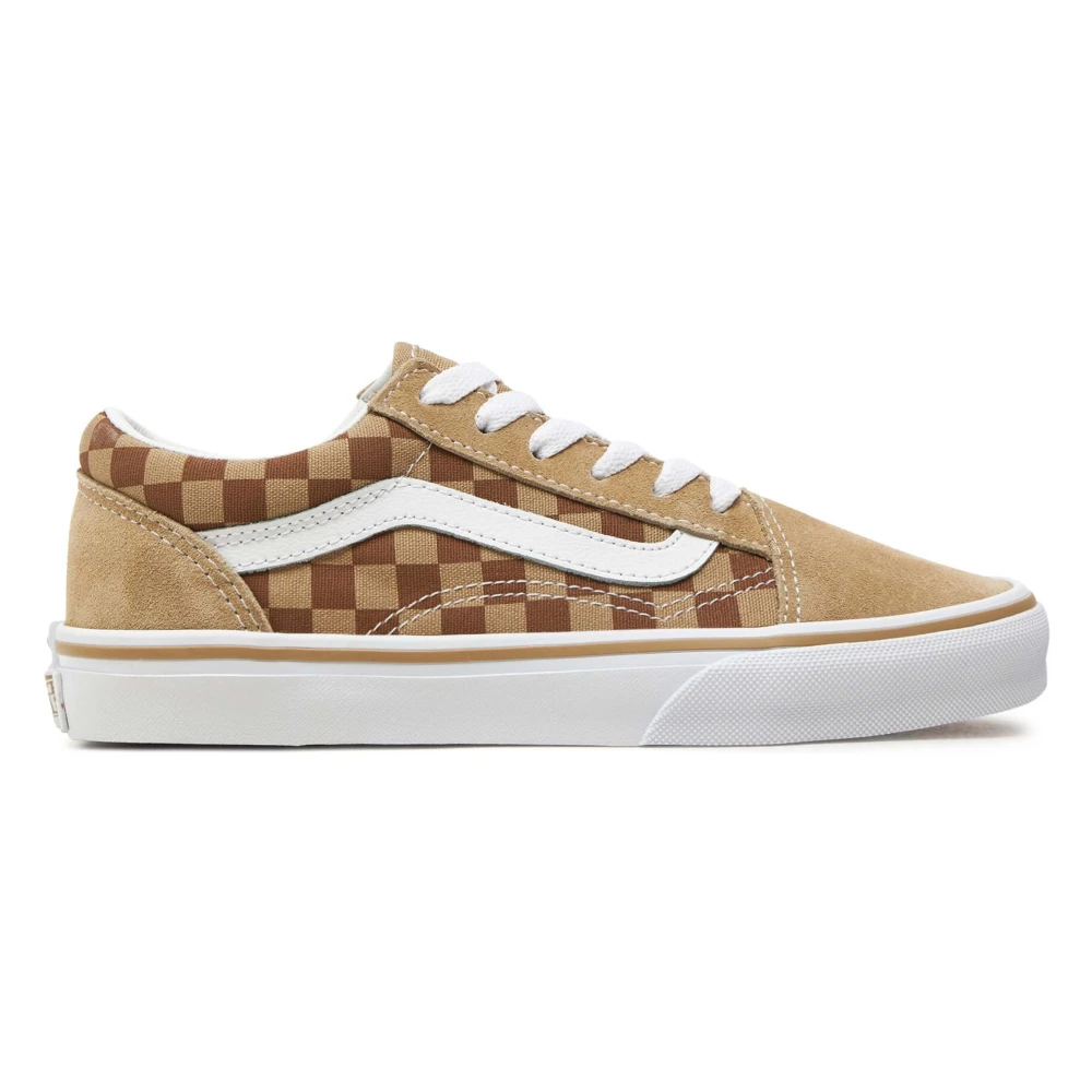 Vans Old Skool Sneakers för Barn Brown, Unisex