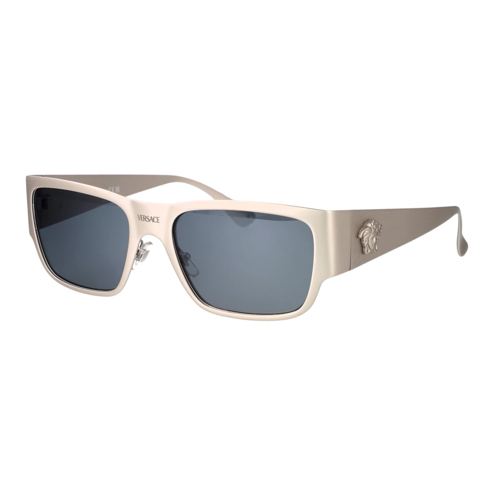 Versace Men's Gray Stylish Sunglasses 0Ve2262 Model - Sunglasses - 56 Mm - Accessories