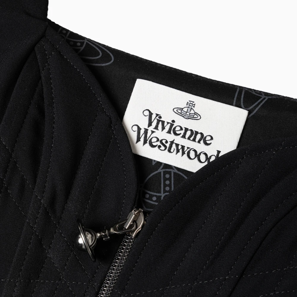 Vivienne Westwood Klassieke Corset met Metalen Orb Detailing Black Dames
