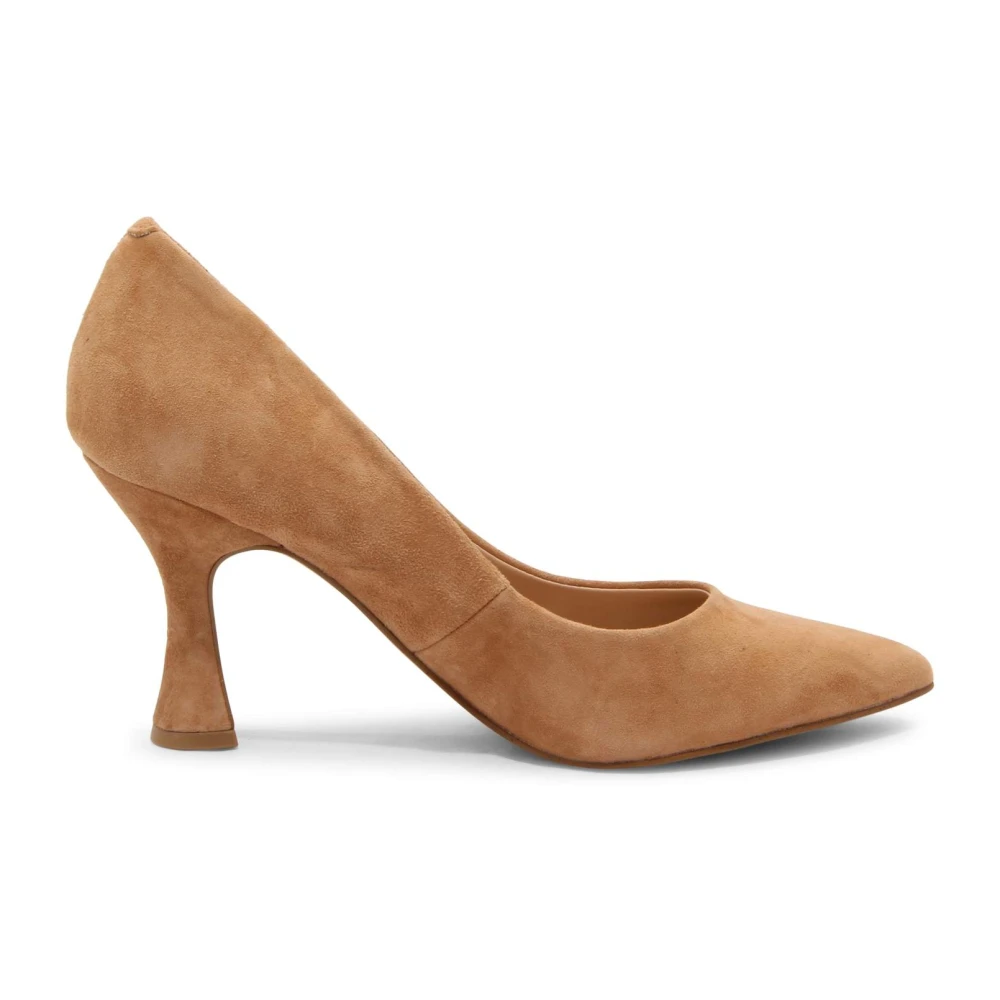 Steve Madden Women's Beige Suede Notary Shoes