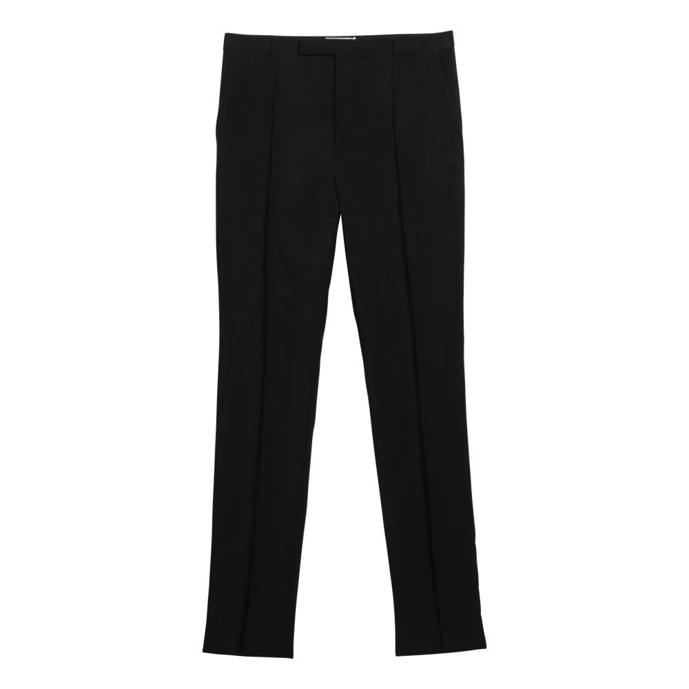 Saint Laurent Slim Fit Broek Black Heren