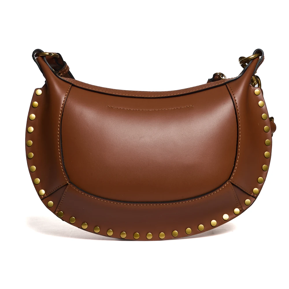 Isabel marant Moon Schoudertas in Cognac Brown Dames