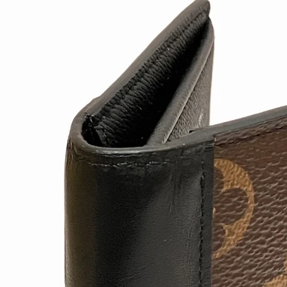 Louis Vuitton Vintage Pre-owned Canvas wallets Brown Heren