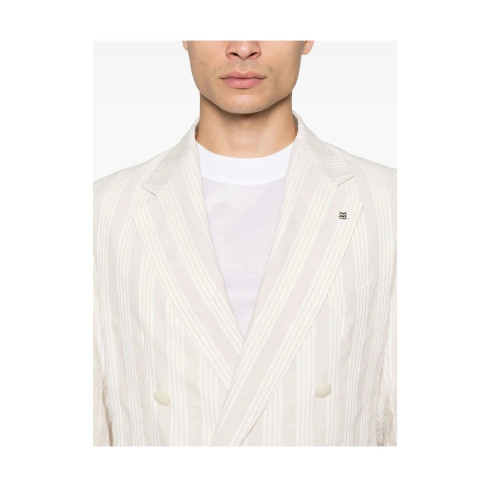Tagliatore Jas Beige Heren