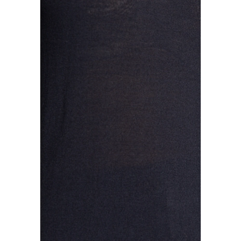 Max Mara Wollen Turtleneck Saluto Blue Dames