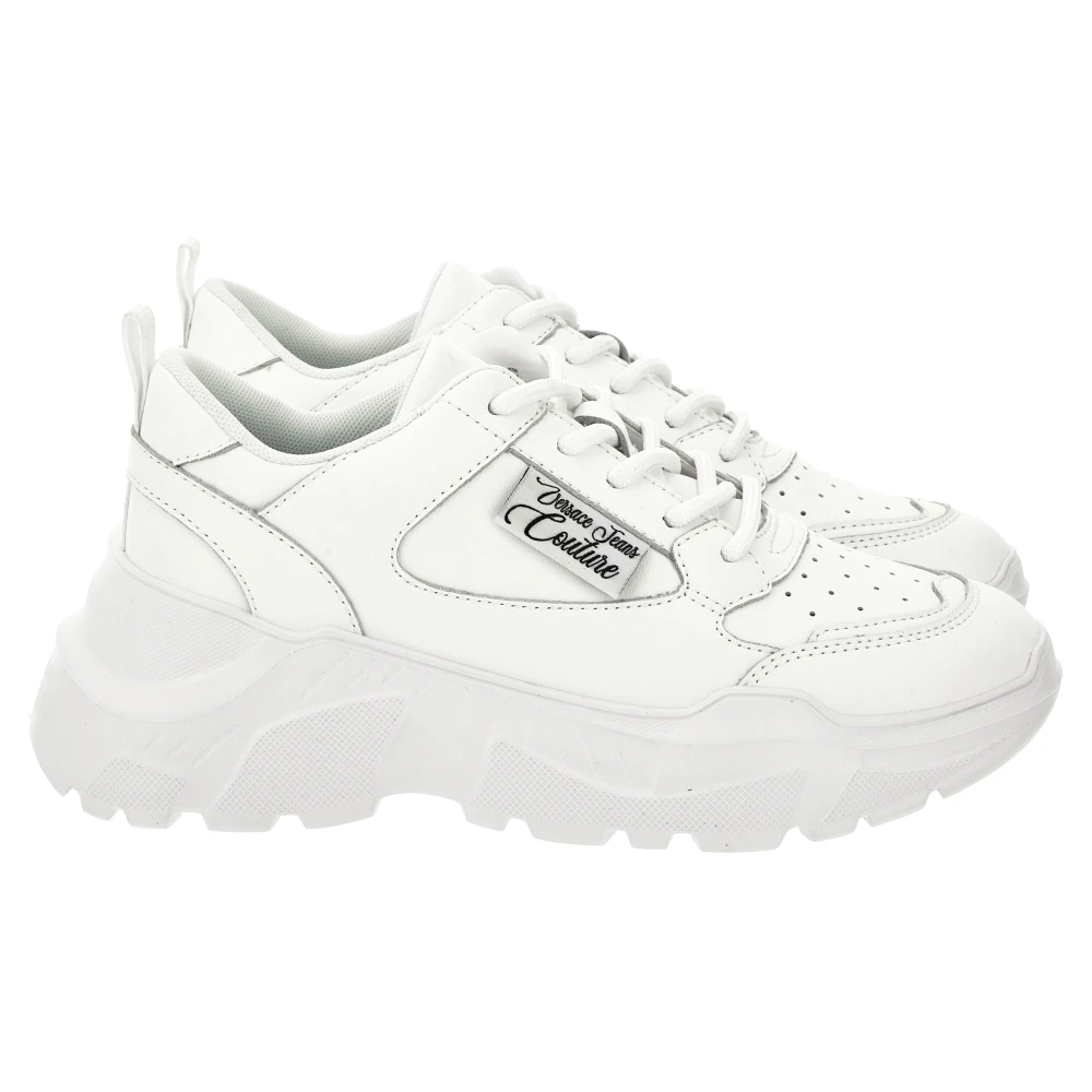 Versace Logo-plaque Chunky Trainers Dames Schoenen Wit