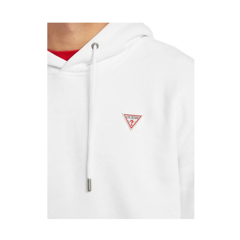Guess Hoodie White Heren