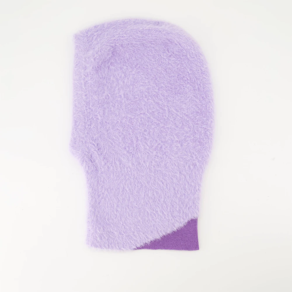 MM6 Maison Margiela Wol wollen cagoule Purple Dames