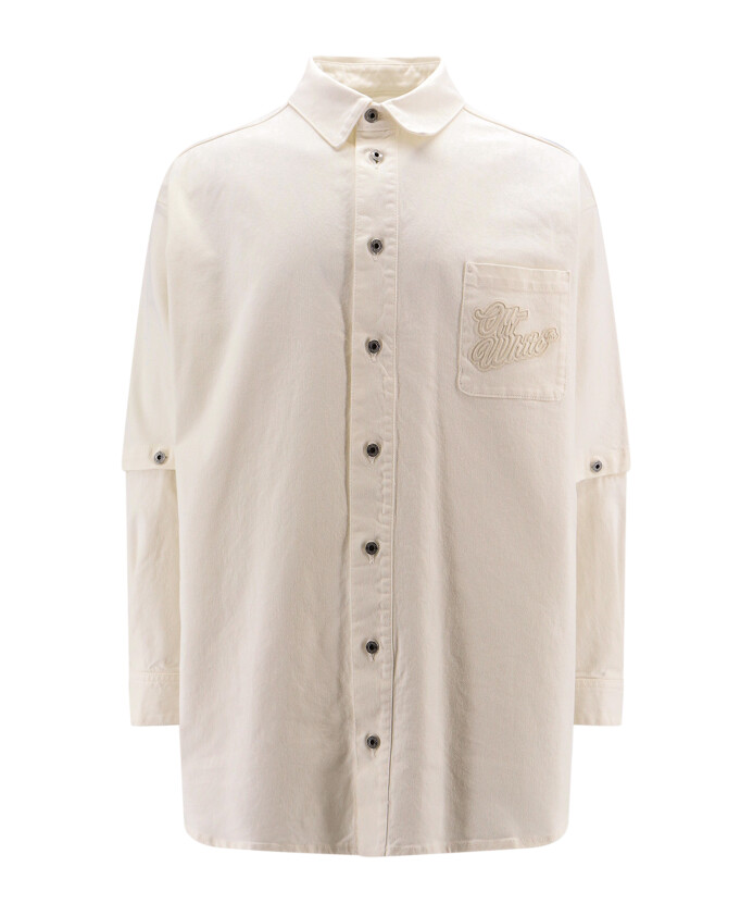 white-button-up-shirt-with-logo-embroidery