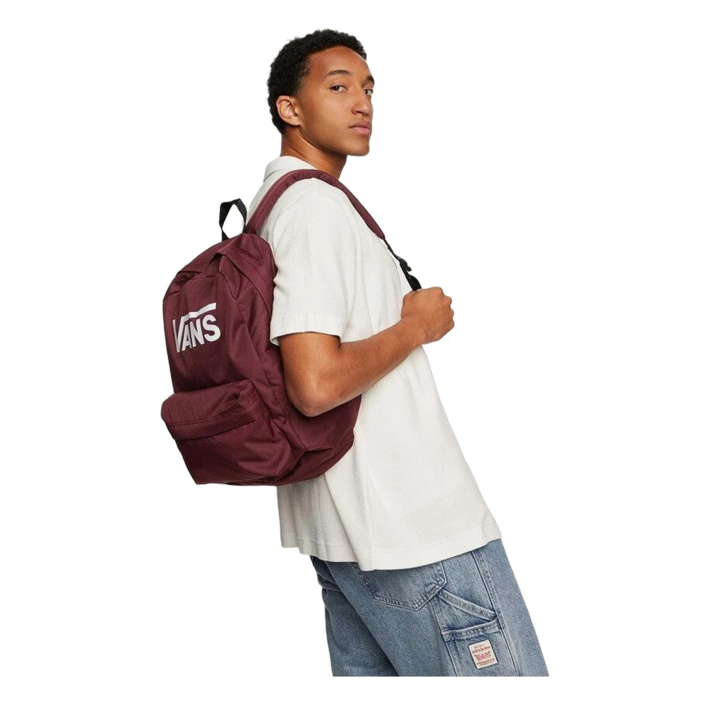 Vans Oude Skool Print 22L Rugzak Brown Heren