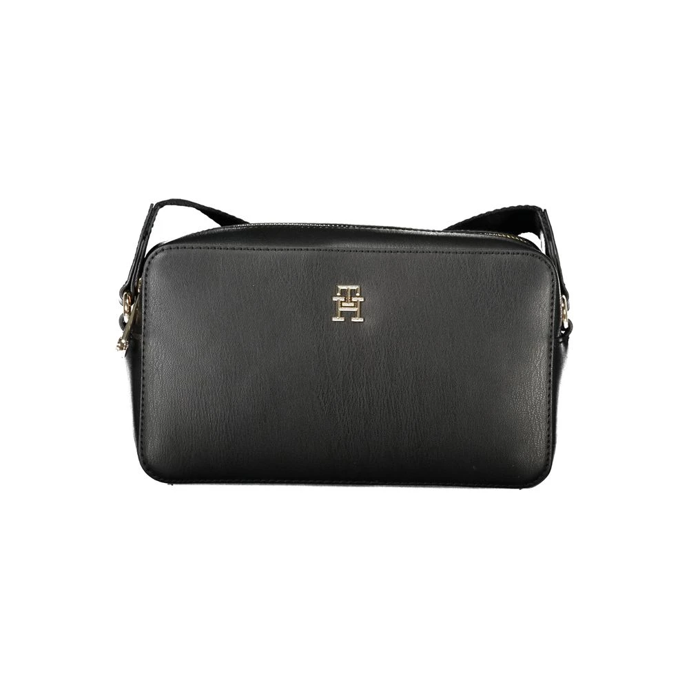 Tommy Hilfiger Zwarte Polyethyleen Handtas | To-33670 Black Dames