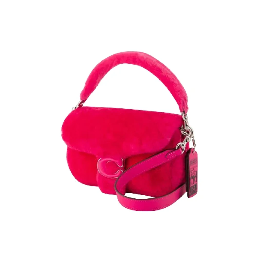 Coach Leather handbags Pink Dames