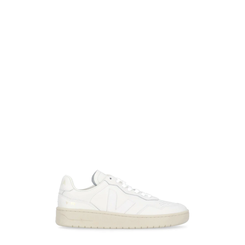 Veja V-90 Leather Sneakers - Sneakers White Eu - 46 - Immagine 4