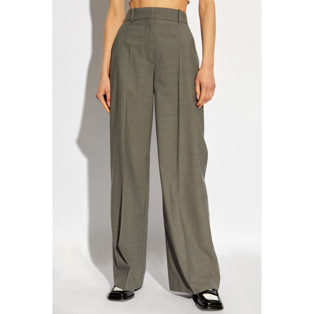 Kenzo Geplooide broek Gray Dames
