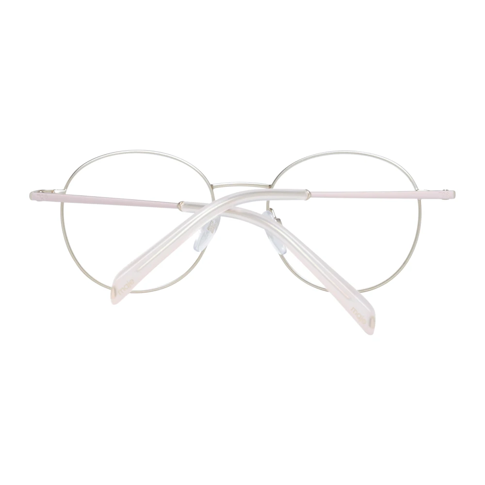 Maje Gouden Dames Optische Brillen Ronde Stijl Yellow Dames