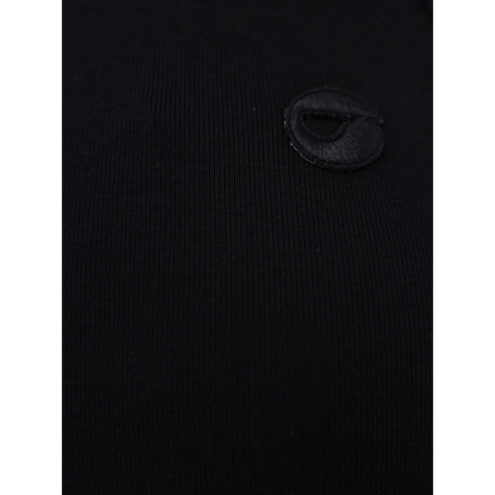 Coperni Geborduurd Logo Katoenen Tanktop Black Dames