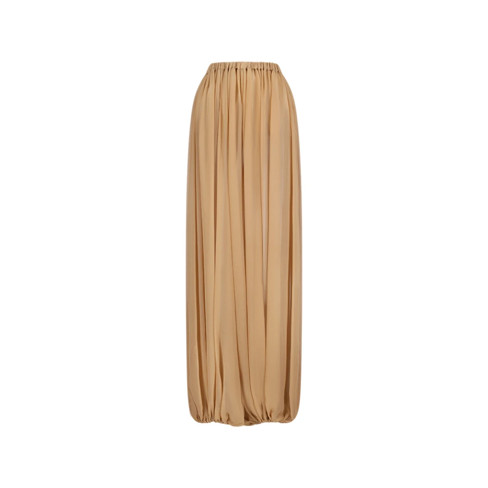 Giuseppe Di Morabito Beige Tapered Trousers - Female - Tapered Trousers - Xs - Trousers