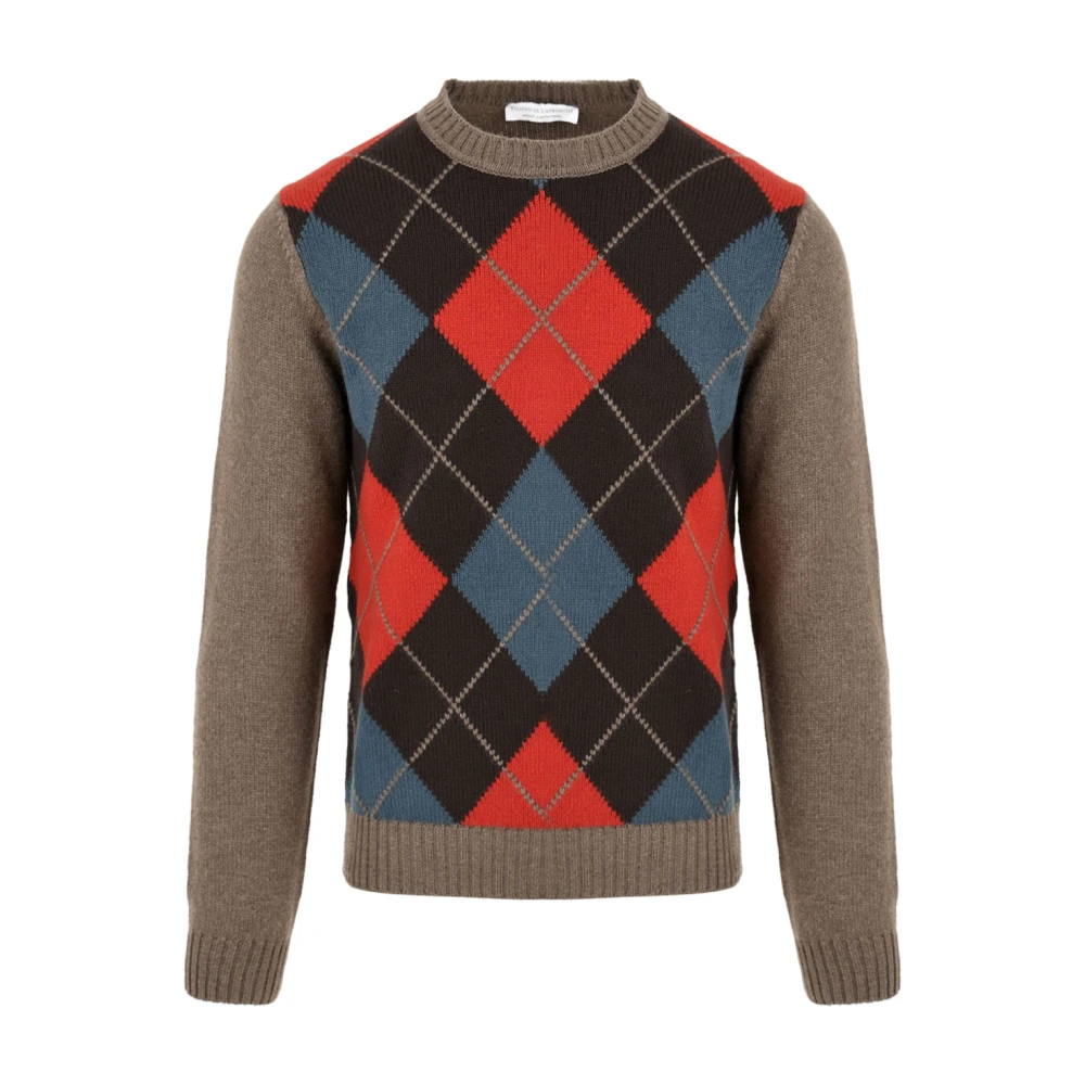 Knitwear > Round-neck Knitwear - - Filippo De Laurentiis - Modalova