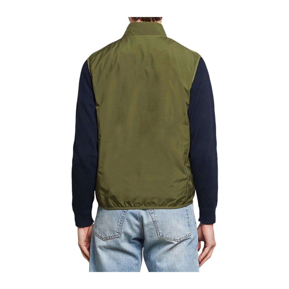 Save The Duck Stijlvolle Gilet Jas voor Mannen Green Heren