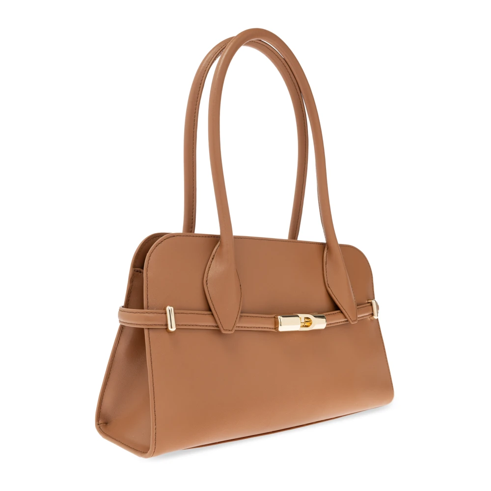 Furla Schoudertas Goccia Medium Brown Dames