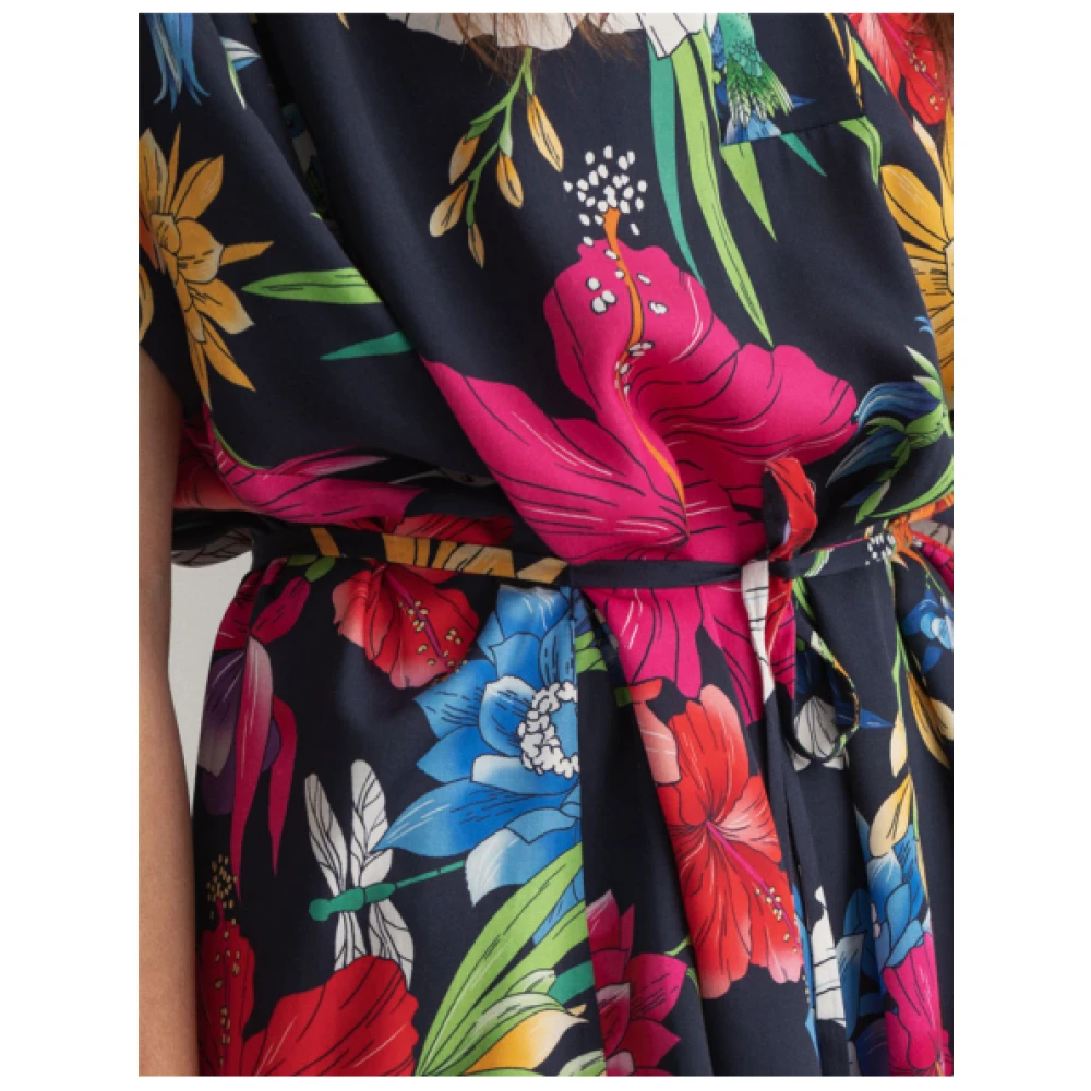 Gant Tropische Bloemenjurk Multicolor Dames