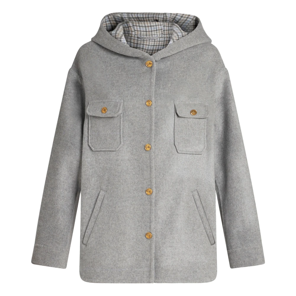 ETRO Stijlvolle buitenkledingcollectie Gray Dames
