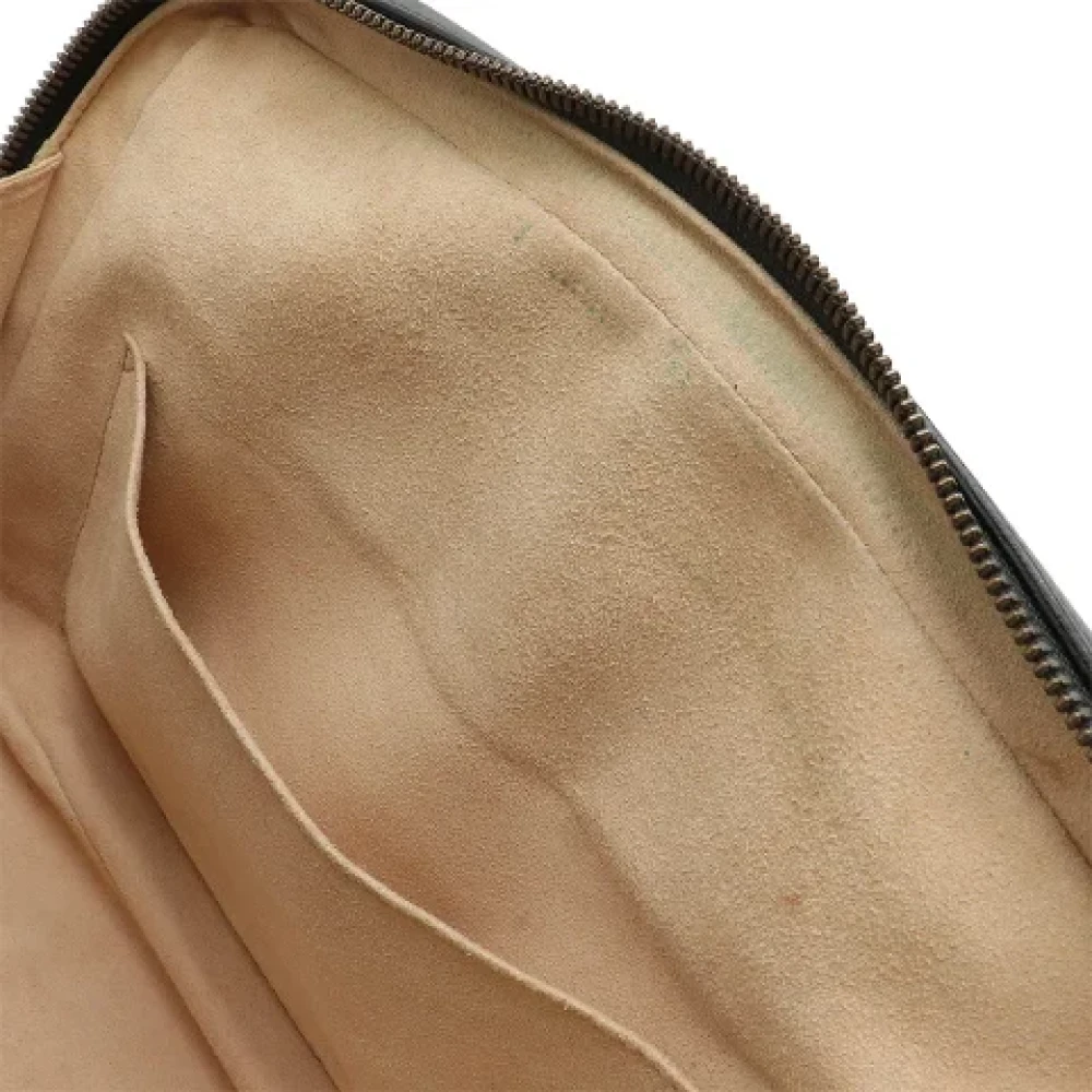 Gucci Vintage Pre-owned Leather handbags Black Dames