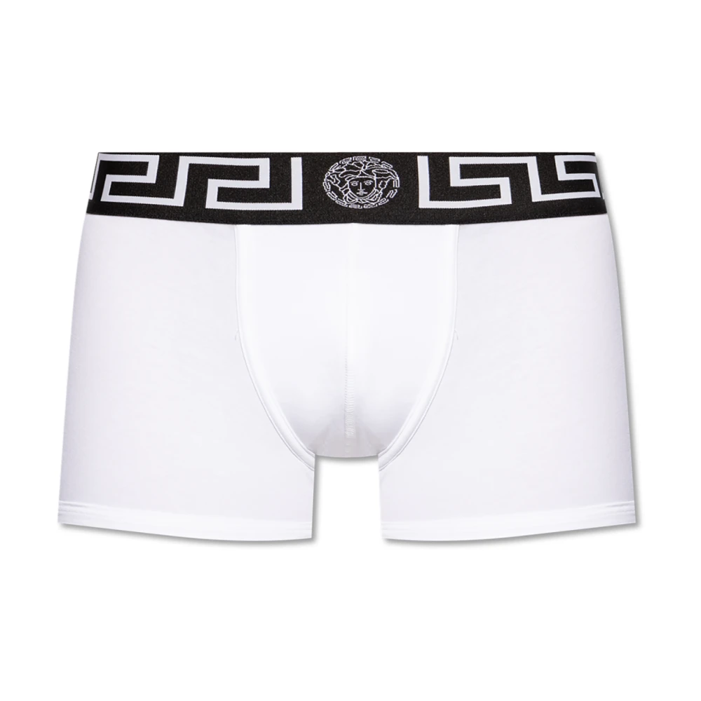 Versace Boxershorts met logo White Heren