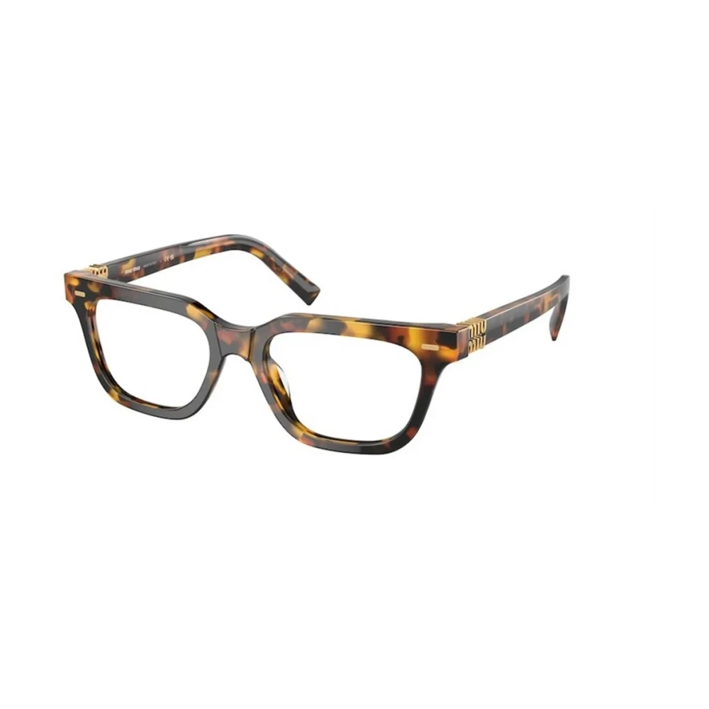 Miu Stijlvolle Carey Frame Zonnebril Brown Unisex