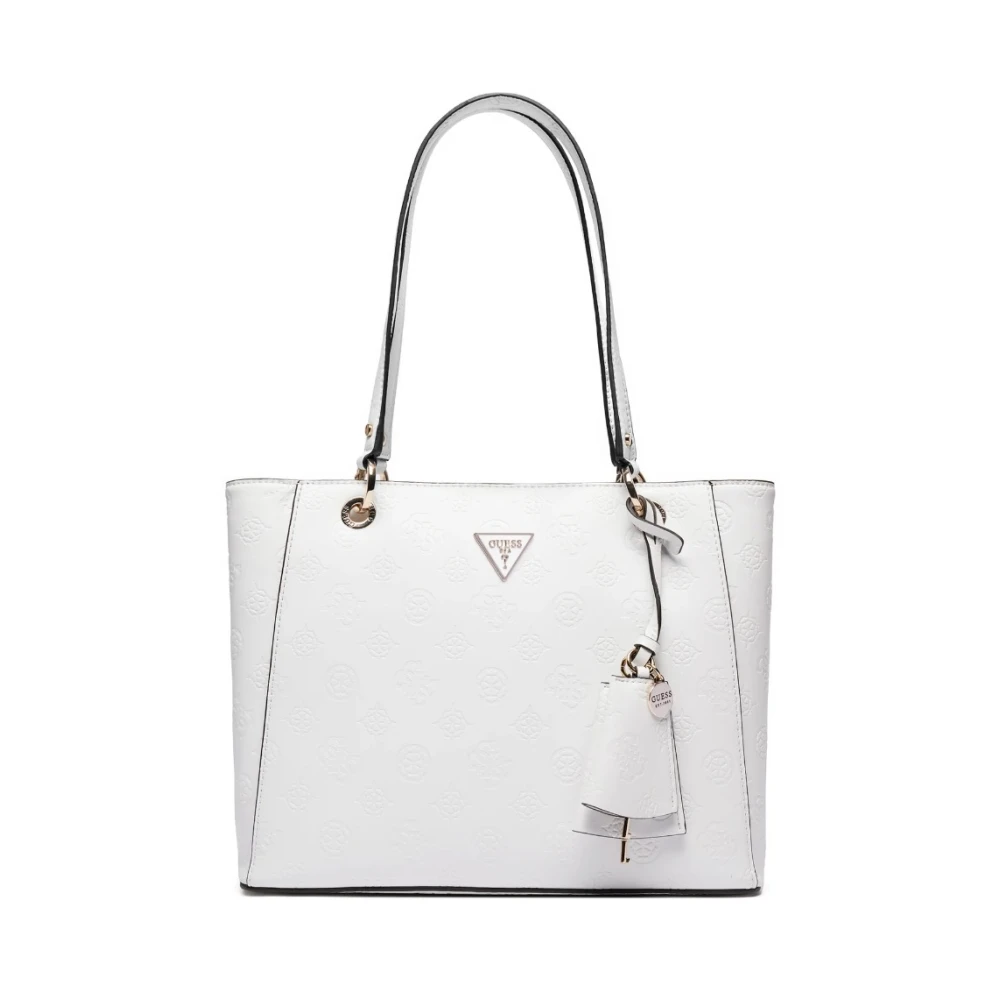 Guess Tote Bags White, Dam
