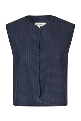 Pinstripe Vest