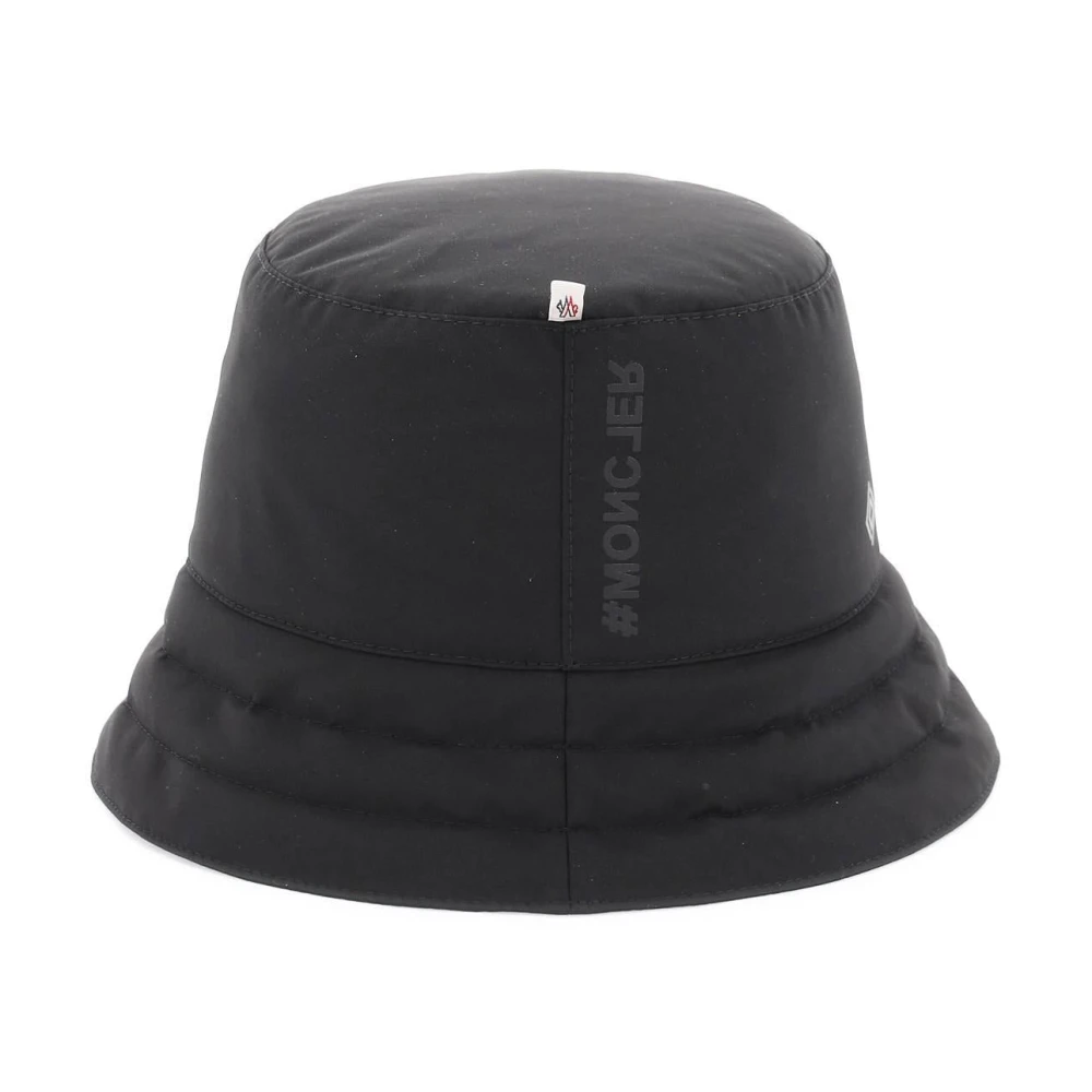 Moncler Gore-Tex Bucket Hat uit de Day-Namic Collectie Black Dames
