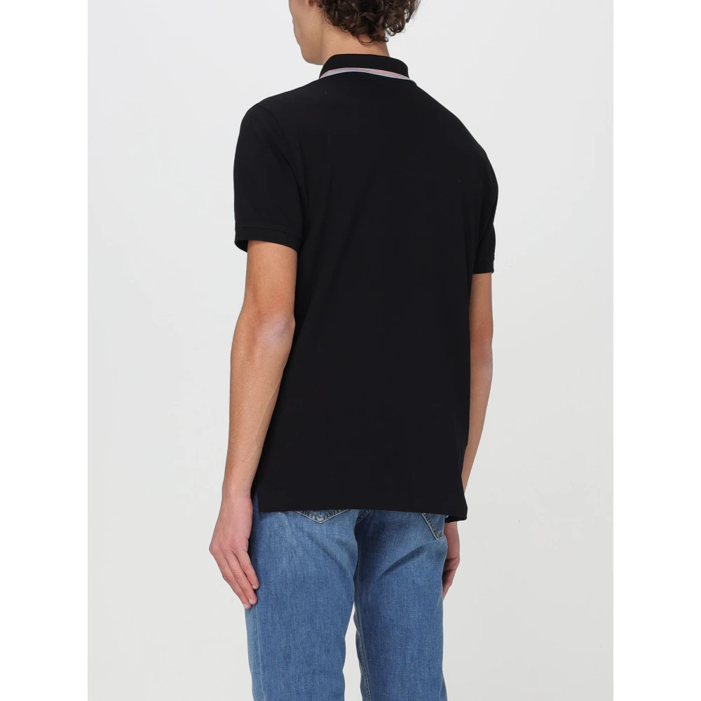 PS By Paul Smith Zebra Polo voor Heren Black Heren