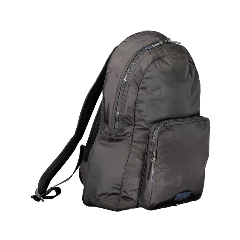 Tommy Hilfiger Zwarte Nylon Rugzak | To-32174 Black Heren
