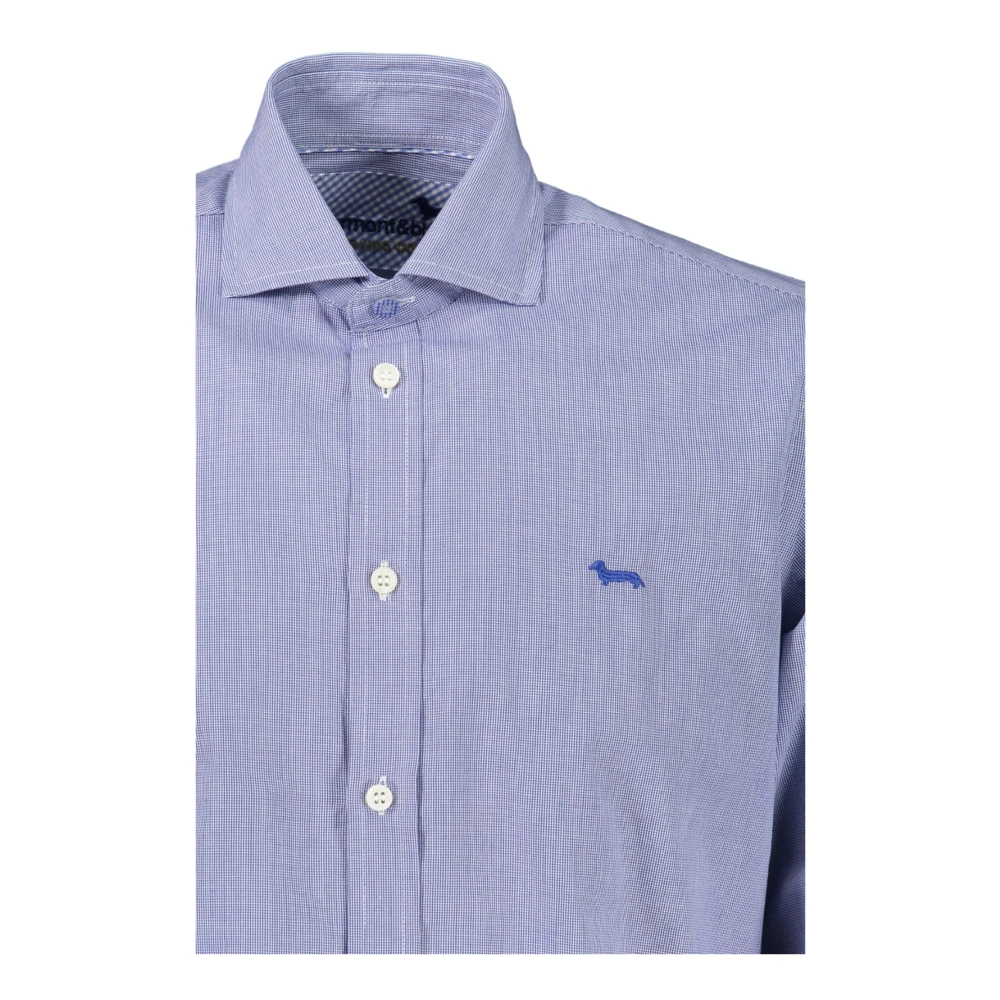 Harmont & Blaine Blauw Heren Overhemd MET Lange Mouwen Blue Heren