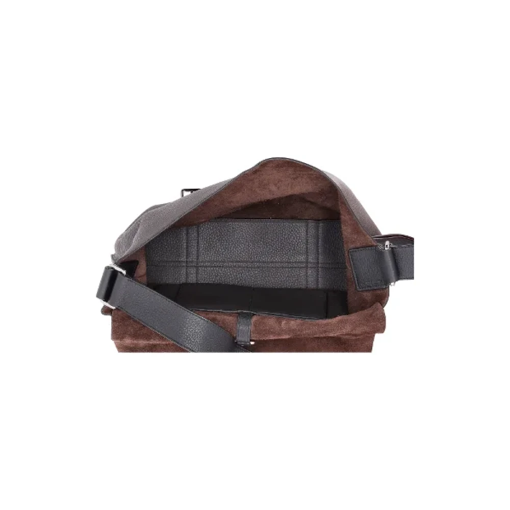 Loewe Pre-owned Leather handbags Brown Dames