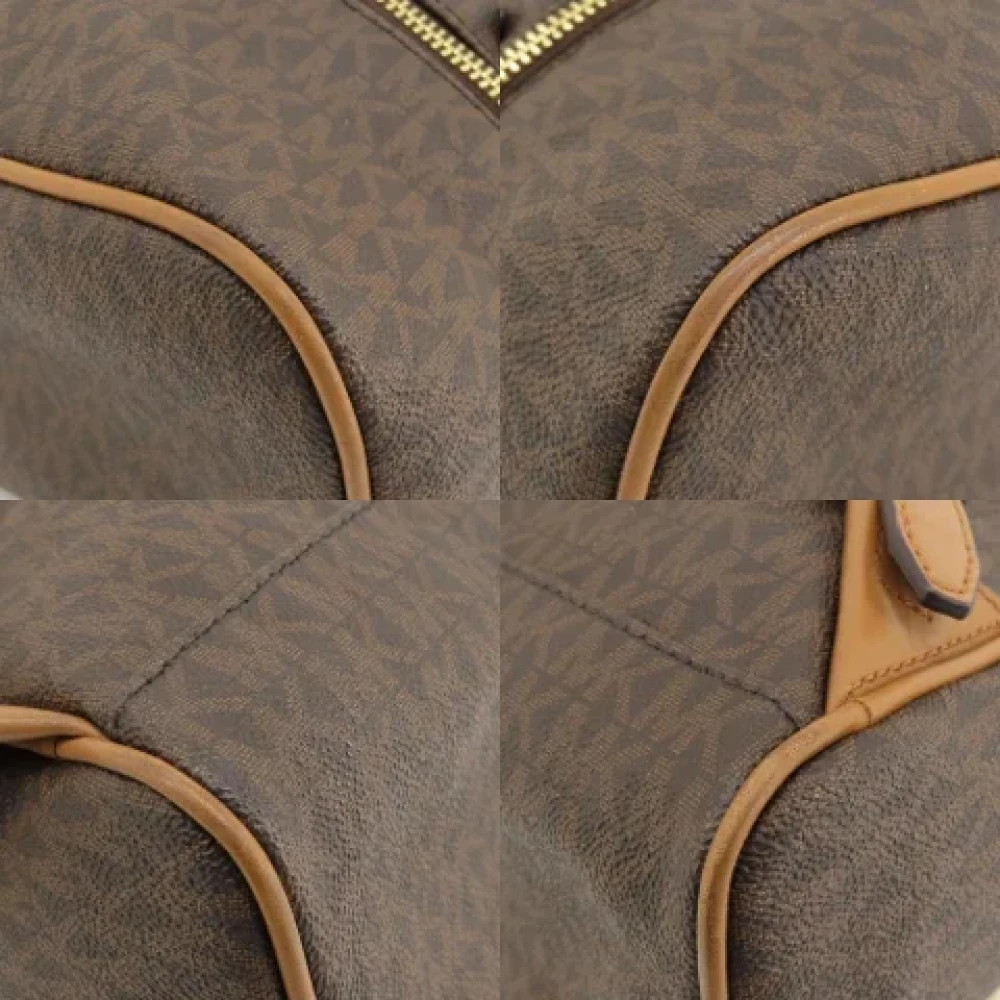 Michael Kors Pre-owned Canvas backpacks Brown Dames
