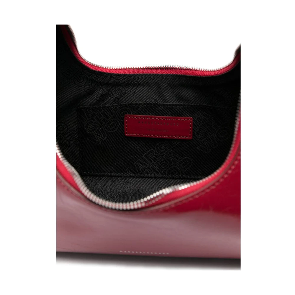 Marge Sherwood Rode Schoudertas met Logostempel Red Dames